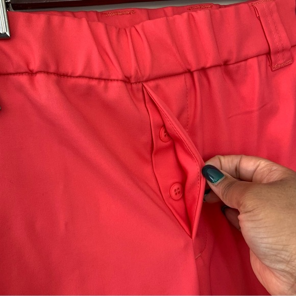 Lisette Golf Pants Men Size 32x34 Red Pull On Performance Wear Made in Canada - Picture 3 of 11